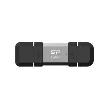 Silicon Power C51 256GB USB-A USB-C Silber