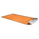 ORTOVOX Bivy Ultraleichter rechteckiger Schlafsack für Erwachsene aus Polyurethan, Silberblau, Orange
