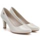 9. Damen-Lederschuhe mit Lochmuster, grau, Sergio Leone SP006