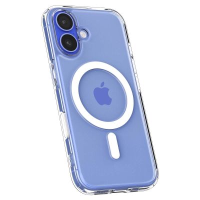 12. Spigen Ultra Hybrid „T“ MagSafe Hülle für iPhone 16 – Weiß