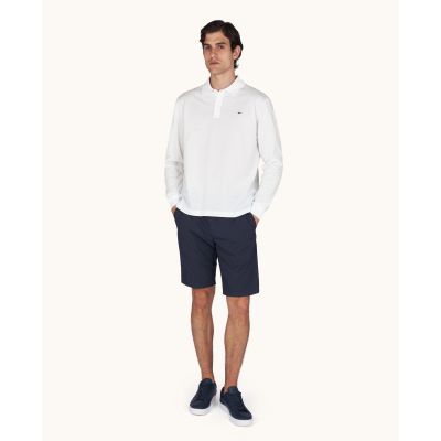 5. Herren-Poloshirt aus Baumwolle von Paul&Shark, weiß, 99311003-10 – klassisch, elegant