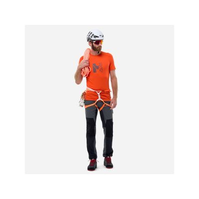 2. MILLET Kamet Map Ts Ss M Herren-T-Shirt rot
