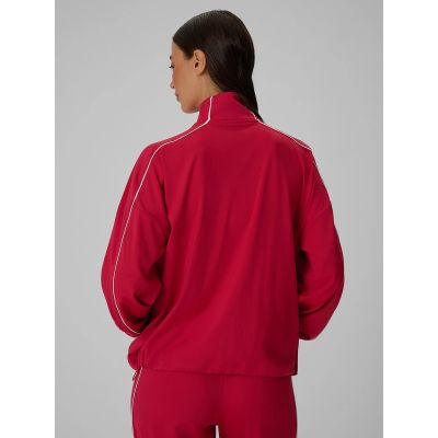 2. Locker geschnittenes Damen-Sweatshirt ohne Kapuze, schnelltrocknend, Größe 4F 4FRSS26TSWSF2982-62S
