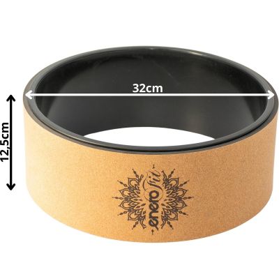 11. Korkrad für Yogaübungen 33x13cm Enero Fit