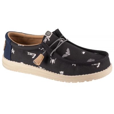 Hey Dude Wally Stars N Skulls Print M 41284-001 Schuhe 