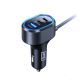 5. 3mk Doppel-Autoladegerät 135W PD QC PPS USB-C USB-A - Schwarz