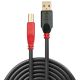 3. Lindy 42761 USB-Kabel USB 2.0 10m USB A USB B Schwarz, Rot