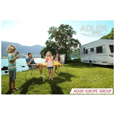 12. Adler AD 8051 Reisewaschmaschine (1000 U/min; 3 kg; 370 mm; blau)