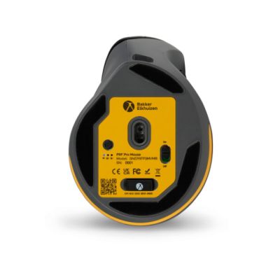 5. BakkerElkhuizen PRF Pro Maus für Bürozwecke, Rechtshänder, kabellos (RF), Bluetooth, USB Typ-C, optisch, 2400 DPI