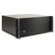 Inter-Tech 48,3 cm IPC 4U-K-439L 4U Server, offenes Netzteil