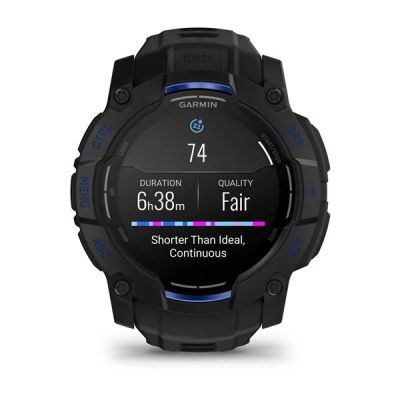 7. Garmin Instinct 3 3,3 cm (1,3") AMOLED 45 mm Digital 416 x 416 px Schwarz GPS