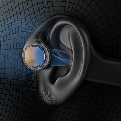 11. Dudao U22 Bluetooth 5.2 Knochenschallkopfhörer mit Kopfbügel – Schwarz