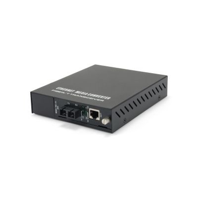 2. LevelOne GVM-1220 Medienkonverter – Ethernet, Fast Ethernet – 10Base-T, 100Base-TX, 1000Base-T, 1000Base-X – RJ-45/SC Singlemode – bis zu 20 km – 1310 nm