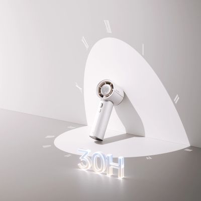 14. Jisulife Handheld Fan Pro1 Mini 4250mAh USB-C Tragbarer Ventilator - Weiß