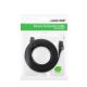 5. Ugreen Internet Netzwerkkabel Ethernet Patchkabel RJ45 Cat 7 STP LAN 10 Gbps 3m Schwarz (NW106 11262)