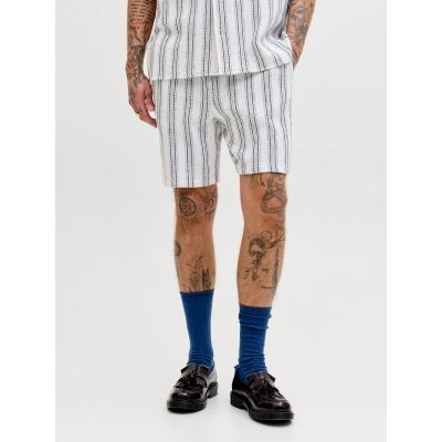 8. Jack&Jones Herrenshorts JPSTJAIDEN COBA STRIPE JOG SHORTS REG SN 12274413 CLOUD DANCER/STRIPES