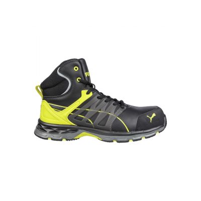 5. Puma Velocity 2.0 Yellow Mid M MLI-S12B1 schwarze Schuhe