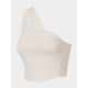 3. Damen One-Shoulder Yoga Crop Top 4F H4Z22-TSD033