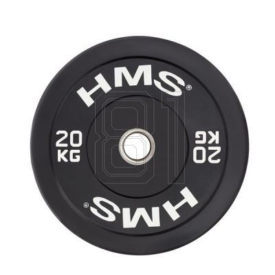21. HMS BLACK BUMPER Olympiascheibe 20 kg BBR20 