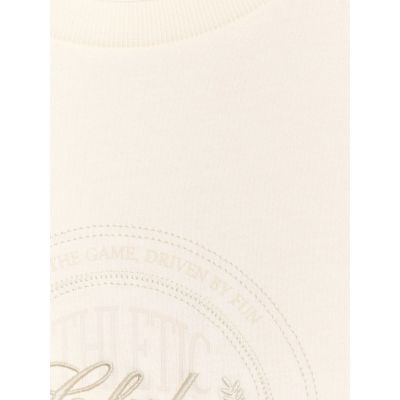 5. Oversize-T-Shirt für Damen mit Print, Größe 4F 4FRSS25TTSHF2791-11S