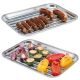 3. Grillplatte 34x24cm, antihaftbeschichtet, schwarz