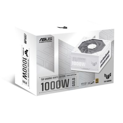 21. ASUS TUF Gaming 1000W Gold White Edition Netzteil
