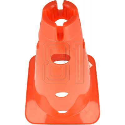 2. Verkehrsleitkegel mit Löchern SMJ VCM-15H12 38 cm rot