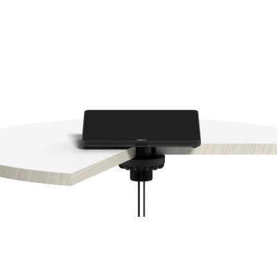 2. Logitech 939-001811 Tischhalterung für Videokonferenzsysteme, Schwarz