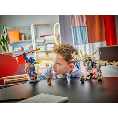 8. LEGO NINJAGO 71843 Schurken-Drachenreiter-Mech