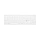 NATEC TANG US kabellose Tastatur BT + 2,4 GHz, leise, Slim, weiß