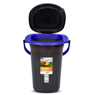 5. GREENBLUE REISETOILETTE, SCHWARZ UND MARINEBLAU GB320BB