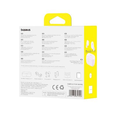 8. Baseus Bowie E18 Kabellose Kopfhörer (Lila)