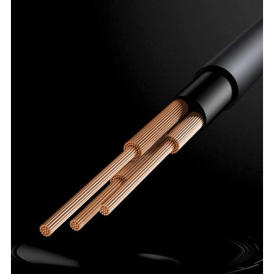 13. Baseus Stereo-Audiokabel AUX 3,5 mm Miniklinke - USB Typ C für Tablet-Telefon 120 cm schwarz (CAM01-01)