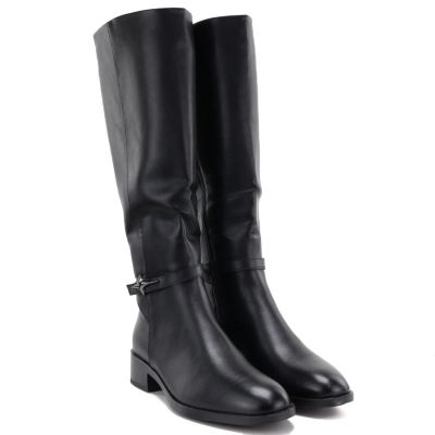 4. Damen-Offiziersstiefel in Schwarz Potocki SZ12862