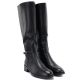 4. Damen-Offiziersstiefel in Schwarz Potocki SZ12862