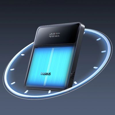 17. Baseus Blade H1 20000mAh 100W Powerbank mit Display - Schwarz