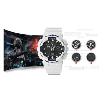 10. Herrenuhr CASIO G-SHOCK GA-100B-7AER + Box