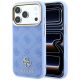 Guess Peony 4G MagSafe Hülle mit kleinem Logo für iPhone 18 Pro Max / 17 Pro Max – Hellblau