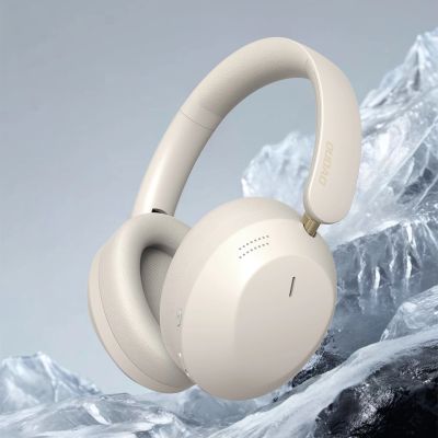 2. Dudao X22 Max Kabellose On-Ear-Bluetooth-Kopfhörer mit ANC - Beige