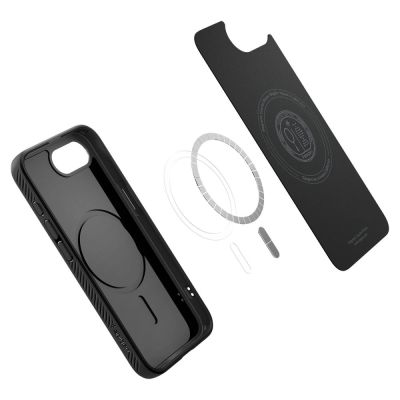 7. Spigen Liquid Air Mag MagSafe Hülle für iPhone 16e / 17e – Mattschwarz