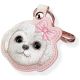 3. Nimmy New Big Eyed Pet 2.0 Hunde-Tracker-Hülle, Rosa