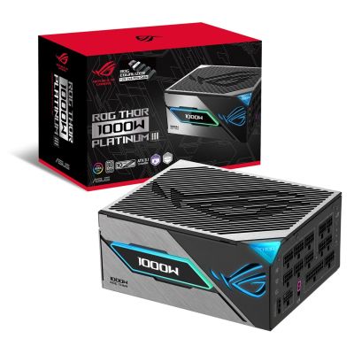 35. ASUS ROG -THOR-1000P3-GAMING-E Netzteilmodul 1000 W 20+4 Pin ATX Schwarz