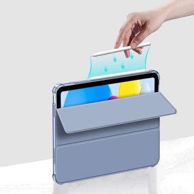 7. Tech-Protect SC Pen Hybrid Hülle für iPad 10 / 2022 – Blau – Transparent