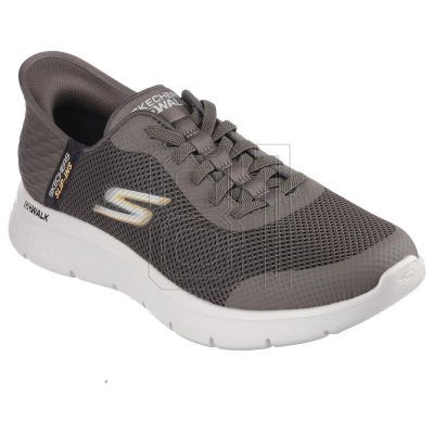 8. Skechers Go Walk Flex Hands Up M 216324BRN Schuhe