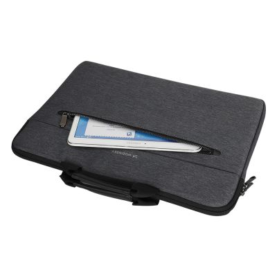 5. Wozinsky WTL-15 15,6"-Laptoptasche mit Griff und Metallreißverschluss – Grau