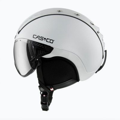 17. CASCO SP-2 Carbonic Vis Helm weiß S52-54