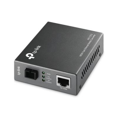 TP-Link MC112CS Netzwerk-Konverter 100 Mbit/s Einzeln Schwarz