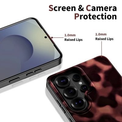 4. Tech-Protect Lamano MagSafe Hülle für Samsung Galaxy S26 Ultra – Braun und Schwarz