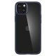 5. Spigen Crystal Hybrid-Hülle für iPhone 15 Plus – transparent und blau