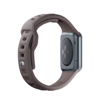 3. 3mk Silikon- Watch für Apple Watch 38/40/41 mm – Dunkelgrau